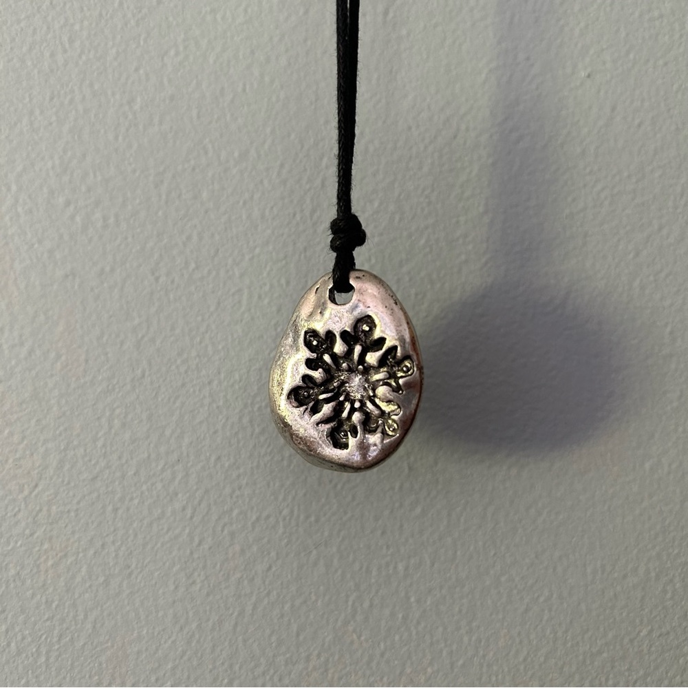 J. Jill snowflake necklace